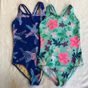 Lands’ End Girls Bathing Suits